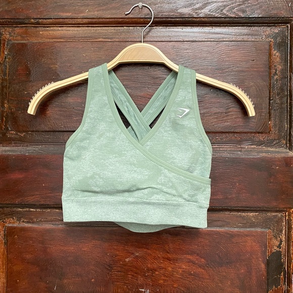 Gymshark Other - Gymshark Mint Camo Sports Bra